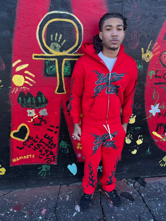 RED LOU SWEATSUIT