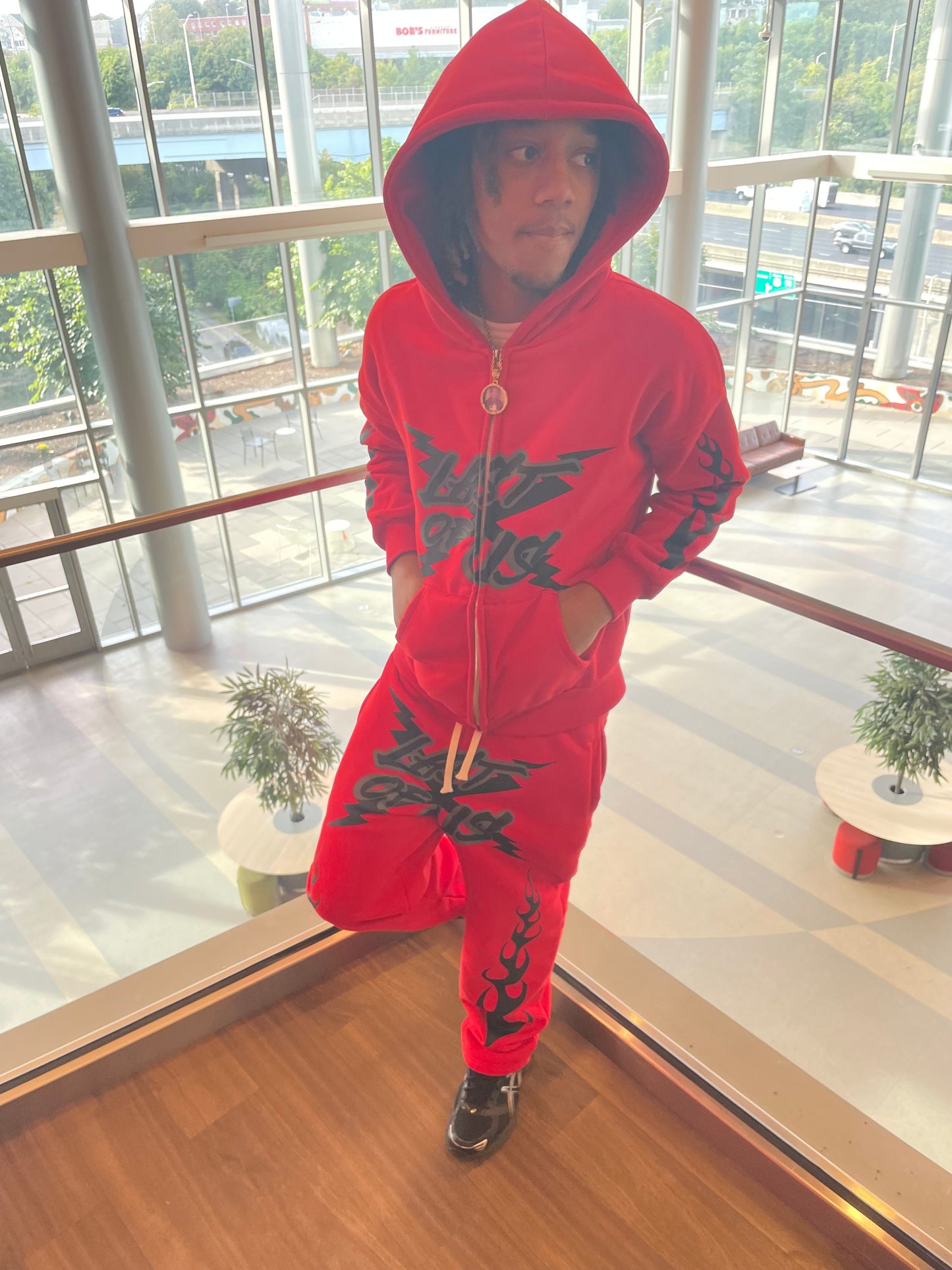 RED LOU HOODIE