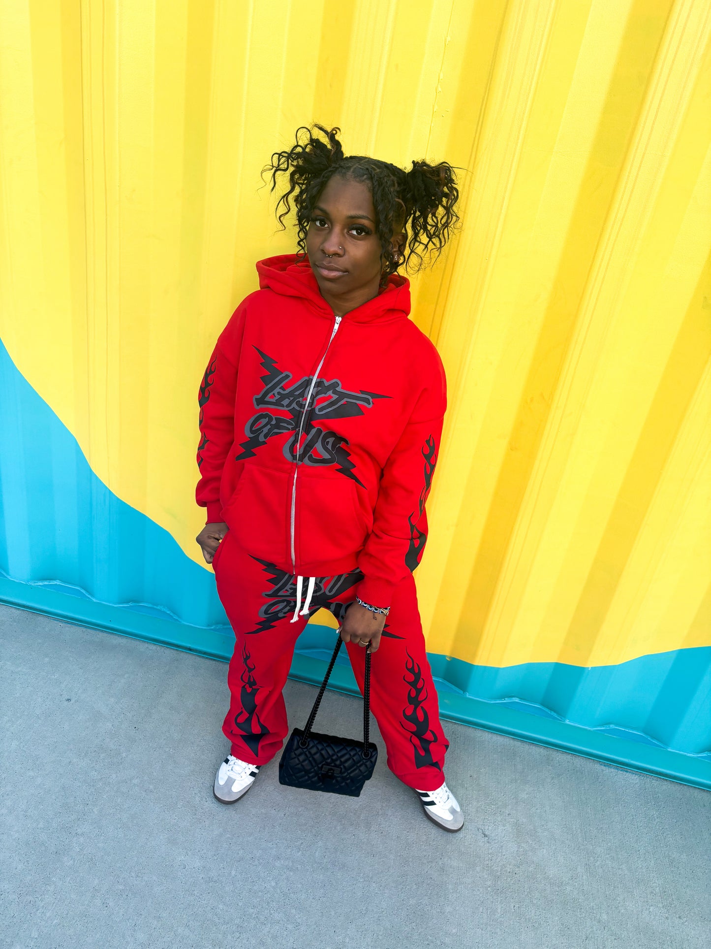 RED LOU SWEATSUIT